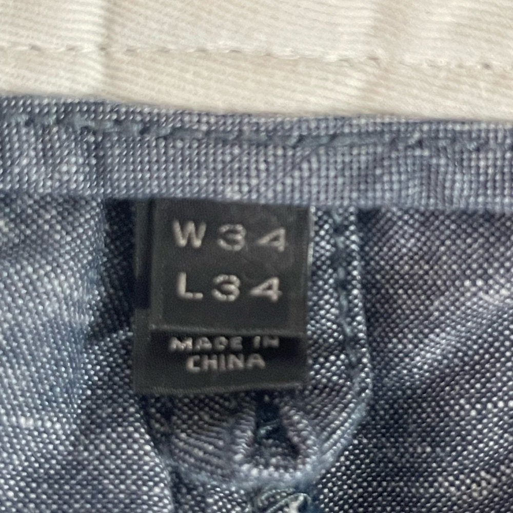 J. Crew 484 Slim-fit chino pant in stretch slub cotton blend 34x34 - Picture 11 of 12